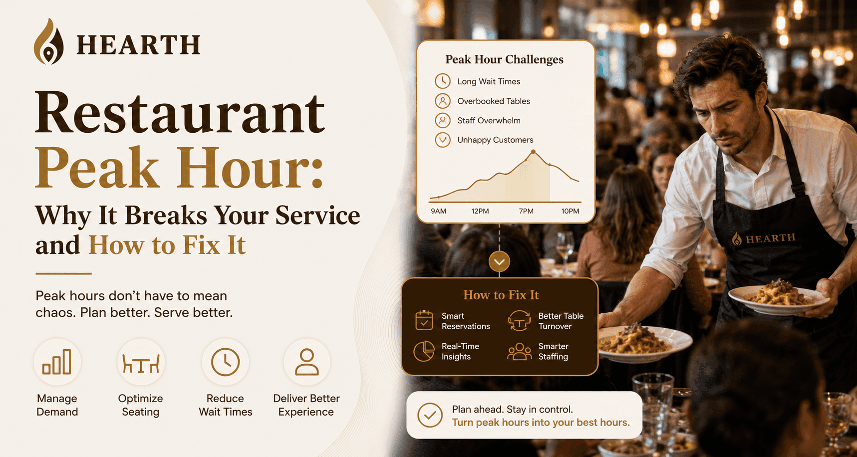 Restaurant Peak Hour: Why It Breaks Your Service and How to Fix It